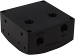 Alphacool Eisdecke D5 Aufsatz - Black Acetal G1/4 -...
