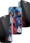 PanzerGlass 2-Way Privacy Displayschutzglas - Ultra-Wide Fit mit Aufbringhilfe -