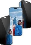 PanzerGlass 2-Way Privacy Displayschutzglas - Ultra-Wide Fit mit Aufbringhilfe -