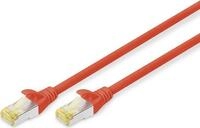 DIGITUS - Patch-Kabel - RJ-45 (M) bis RJ-45 (M) - 3 m - SFTP - CAT 6a - halogenfrei,