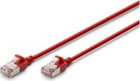 DIGITUS Patchkabel CAT 6A F/FTP Slim 1,00m rot (DK-1632-A-010S-R-10)