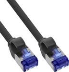 60er B-Pack InLine&reg; Slim Cat.6A S/FTP LSZH Patchkabel schwarz 3m (B-74903S)