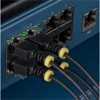 STARTECH 30CM ULTRA SLIM CAT6A 10 PACK . (6AUTP34BKS30CM10PK)