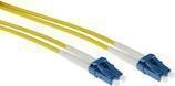 ACT 50 meter singlemode 9/125 OS2 duplex armored fiber patch cable with LC...