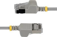 STARTECH 15CM ULTRA SLIM CAT6A 10 PACK . (6ASTP34GRS15CM10PK)