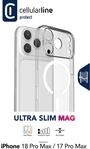 Cellularline Ultra Slim MAG Case iPhone 18 Pro Max Clear (ULTRASMAGIPH18PRMT)