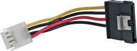 InLine 29660B, InLine 29660B - 0,15 m - Floppy (4-pin) - SATA 15-pin -