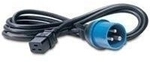 Bachmann 346.112 3m C19-Koppler IEC 309 Schwarz - Blau Stromkabel (346.112)