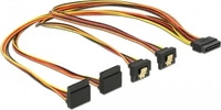 Delock 60154, DeLOCK - Netz-Splitter - SATA Leistung (S) eingerastet bis SATA