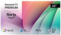 Panasonic TV-43W80AEZC sw LED-TV QLED UHD 4K HDR Multituner Fire TV (TV-43W80AEZC)