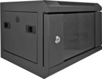 DeLOCK - Geh&auml;use - geeignet f&uuml;r Wandmontage - Schwarz - 4U - 25,4 cm (10)...