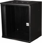 Equip Eco Mount 19' Schrank - 12HE - 540X400mm - RAL9005 Schwarz (EWM-12-5440-B)
