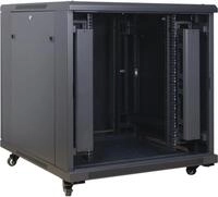 INTER-TECH SNB-8815 - Serverschrank 15HE 800mm Tiefe Gesamtlast bis zu 400kg...