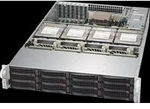 Super Micro Supermicro SC829 HE1C4-R1K02LPB - Rack - einbauf&auml;hig - 2U -