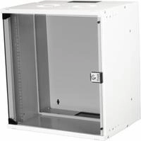 Equip Eco Mount 19' Schrank - 12HE - 540X400mm - RAL7035 Grau - Wandmontiertes Regal