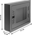 Delock 12? Netzwerkschrank / Schaltschrank mit herausnehmbarer Frontabdeckung 6...