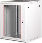 ROLINE 19 Zoll Wandgeh&auml;use Basic Plus 600x600 BxT grau - Wandgeh&auml;use...