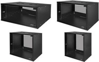 LogiLink 48,30cm (19) Wandverteiler ECO, 9 HE, montiert, schwarz (RAL 9005),...