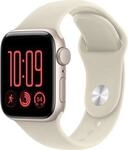 Apple Watch SE 3 Aluminium 40mm Polarstern (Sportarmband sand) M/L (MJKW4ZR/A)
