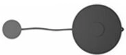 LOGITECH VC Logitech Rally - Objektivabdeckung - Graphite (952-000059)