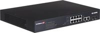 Edimax GS-5210PL - Switch - Smart - 10 x 10/100/1000 + 2 x Gigabit SFP (Uplink) -