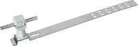 Dehn + Soehne 204189, Dehn + Soehne Dachleitungshalter UNIsnap NIRO/K-grau 204 189