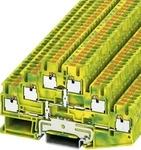 Phoenix Contact 3210525, Phoenix Contact Push-In Dreistock-Schutzleiterklemme PT-PE