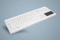 Active Key AK-C7412 Tastatur USB Franz&ouml;sisch Wei&szlig; (AK-C7412F-GUS-W/FR)
