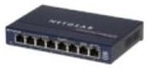 NETGEAR GS108 - Switch - 8 x 10/100/1000 - Desktop (GS108GE)