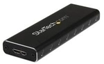 StarTech.com USB3.0 to M.2 SATA External SSD Enclosure with UASP - Speichergeh&auml;use -