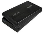 LogiLink&reg; Festplattengeh&auml;use 3.5 S-ATA USB 3.0 Alu, schwarz (UA0107)