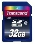 TRANSCEND SDHC Card 32GB SDcard (TS32GSDHC10)