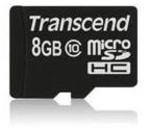 TRANSCEND 8GB microSDHC Class10 U1,MLC,600x (TS8GUSDHC10U1)