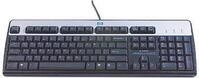 HP Standard - Tastatur - USB - Belgien - Silber, Carbonite (DT528A#AC0)