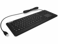 KeySonic 28077, KeySonic KSK-6231INEL Tastatur USB QWERTZ US International Schwarz