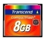 Transcend - Flash-Speicherkarte - 8GB - 133x - CompactFlash (TS8GCF133)