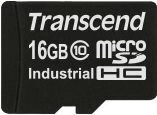 TRANSCEND 16GB Micro SDHC Card Class 10 Industrial (TS16GUSDC10I)