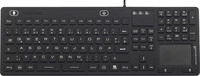 Renkforce IP 68 Industrie USB-Tastatur Schwarz Spritzwassergesch&uuml;tzt,