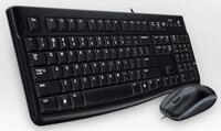 Logitech Desktop MK120 - Tastatur - Englisch (UK) - Schwarz (920-002552)