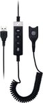 EPOS 1000824, EPOS USB-ED CC 01 MS - Headset-Kabel - USB m&auml;nnlich bis EasyDisconnect