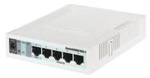 MikroTik RouterBOARD RB260GS - Switch - managed - 1 x 10/100/1000 (PoE) + 4 x