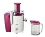 Bosch MES25C0 - Entsafter - 1,25 Liter - 700 W - Wei&szlig;/Kirsche Cassis (MES 25C0)