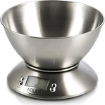 Adler AD 3134 Inox, K&uuml;chenwaagen ADLER AD 3134 (mit der Schale, Metall, Edelstahl)