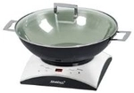 Steba IK 11 S - 1000 W - Schwarz - Edelstahl - Wei&szlig; - 250 mm - 250 mm - 80 mm