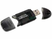 Logilink CR0007, LogiLink Cardreader USB 2.0 Stick for SD/MMC - Kartenleser - 20,30cm
