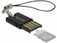 Delock 91648, Delock USB 2.0 CardReader - Kartenleser (TransFlash, microSD,