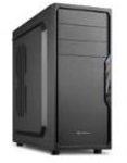 Sharkoon VS4-V - Midi Tower - ATX - ohne Netzteil - Schwarz - USB/Audio