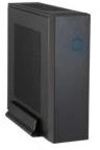 Chieftec Compact Series IX-03B - Desktop Slimline - Mini-ITX - Schwarz (IX-03B-OP)