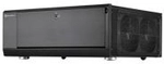 SilverStone Grandia GD10 - Desktop - ATX - ohne Netzteil (ATX / PS/2) - Schwarz -