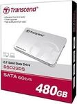 Transcend SSD220S - SSD - 480GB - intern - 6,4 cm (2.5) - SATA 6Gb/s (TS480GSSD220S)
